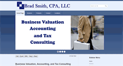 Desktop Screenshot of bradsmithcpa.com